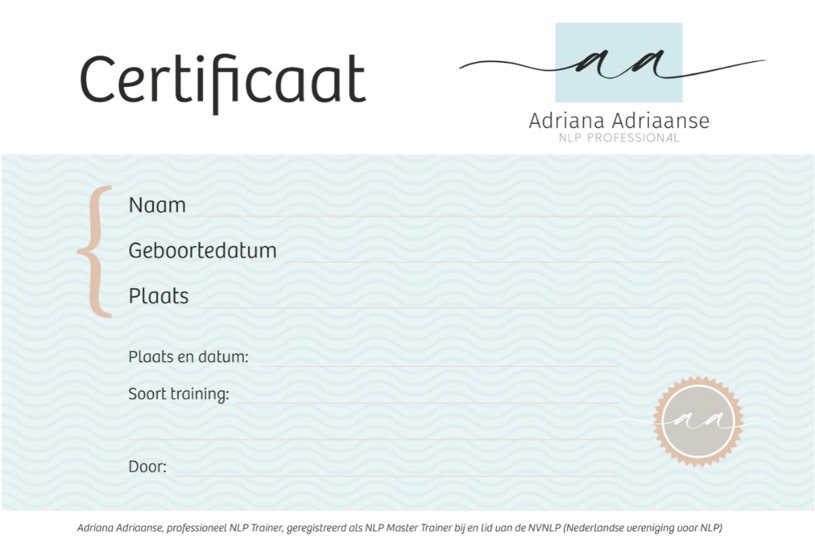 Certificaat-nlp Certificaat-nlp